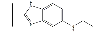 2-tert-butyl-N-ethyl-1H-1,3-benzodiazol-5-amine Structure