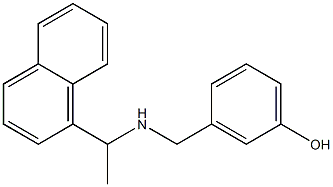 3-({[1-(naphthalen-1-yl)ethyl]amino}methyl)phenol