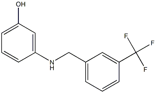 3-({[3-(trifluoromethyl)phenyl]methyl}amino)phenol