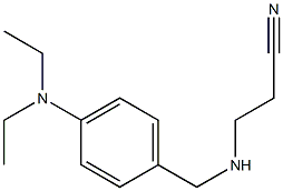 3-({[4-(diethylamino)phenyl]methyl}amino)propanenitrile