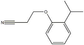 3-(2-isopropylphenoxy)propanenitrile