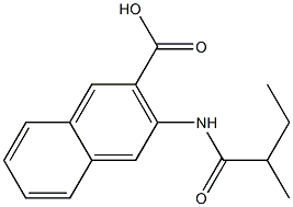 3-(2-methylbutanamido)naphthalene-2-carboxylic acid|