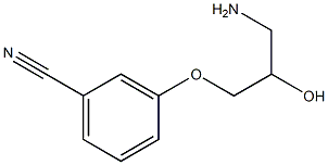 3-(3-amino-2-hydroxypropoxy)benzonitrile|