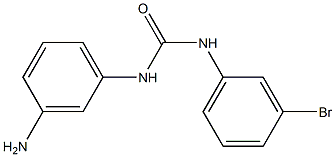 3-(3-aminophenyl)-1-(3-bromophenyl)urea Structure