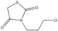 3-(3-chloropropyl)-1,3-thiazolidine-2,4-dione Structure