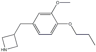 3-(3-methoxy-4-propoxybenzyl)azetidine