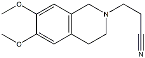 3-(6,7-dimethoxy-3,4-dihydroisoquinolin-2(1H)-yl)propanenitrile