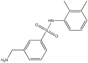 3-(aminomethyl)-N-(2,3-dimethylphenyl)benzenesulfonamide Structure