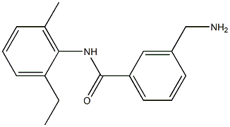 3-(aminomethyl)-N-(2-ethyl-6-methylphenyl)benzamide|