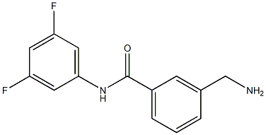 3-(aminomethyl)-N-(3,5-difluorophenyl)benzamide Structure