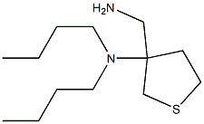 3-(aminomethyl)-N,N-dibutylthiolan-3-amine