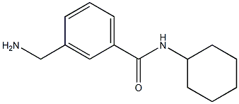 3-(aminomethyl)-N-cyclohexylbenzamide Structure