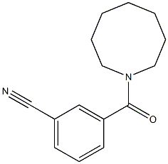 3-(azocan-1-ylcarbonyl)benzonitrile