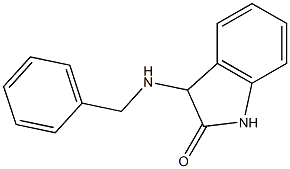 3-(benzylamino)-2,3-dihydro-1H-indol-2-one Struktur