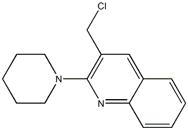 3-(chloromethyl)-2-(piperidin-1-yl)quinoline