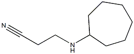 3-(cycloheptylamino)propanenitrile