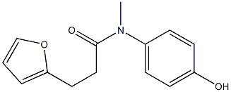 3-(furan-2-yl)-N-(4-hydroxyphenyl)-N-methylpropanamide|