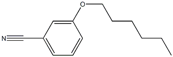 3-(hexyloxy)benzonitrile Structure