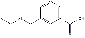 3-(isopropoxymethyl)benzoic acid Structure