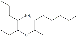 3-(octan-2-yloxy)heptan-4-amine Structure