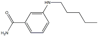 3-(pentylamino)benzamide|