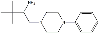 3,3-dimethyl-1-(4-phenylpiperazin-1-yl)butan-2-amine