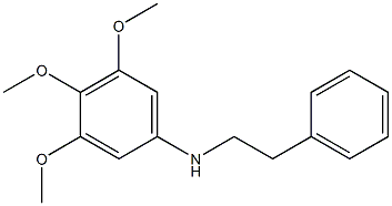 3,4,5-trimethoxy-N-(2-phenylethyl)aniline