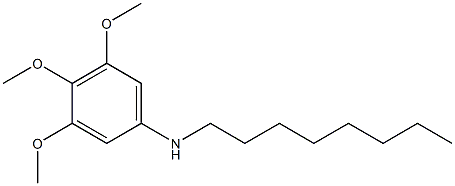  3,4,5-trimethoxy-N-octylaniline