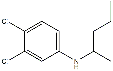 3,4-dichloro-N-(pentan-2-yl)aniline Structure