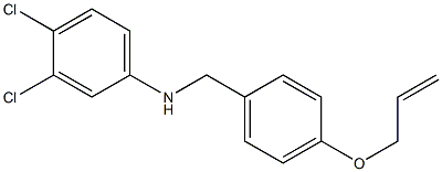 3,4-dichloro-N-{[4-(prop-2-en-1-yloxy)phenyl]methyl}aniline