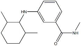 3-[(2,6-dimethylcyclohexyl)amino]-N-methylbenzamide Structure