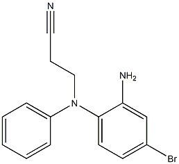 3-[(2-amino-4-bromophenyl)(phenyl)amino]propanenitrile