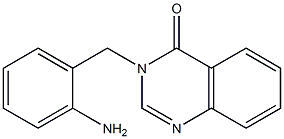 3-[(2-aminophenyl)methyl]-3,4-dihydroquinazolin-4-one Structure