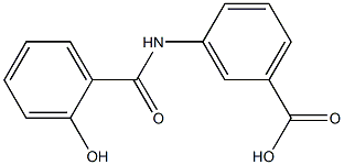 58469-82-2 3-[(2-hydroxybenzoyl)amino]benzoic acid