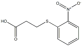 3-[(2-nitrophenyl)thio]propanoic acid