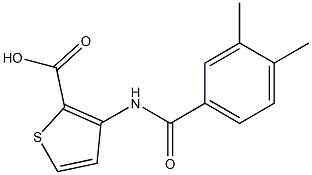 3-[(3,4-dimethylbenzene)amido]thiophene-2-carboxylic acid