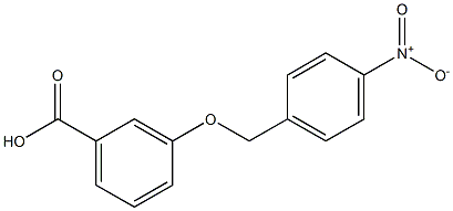  3-[(4-nitrophenyl)methoxy]benzoic acid