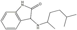 3-[(5-methylhexan-2-yl)amino]-2,3-dihydro-1H-indol-2-one 结构式