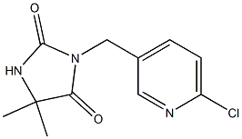  3-[(6-chloropyridin-3-yl)methyl]-5,5-dimethylimidazolidine-2,4-dione