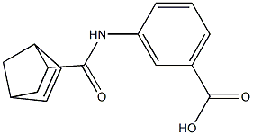 3-[(bicyclo[2.2.1]hept-5-en-2-ylcarbonyl)amino]benzoic acid Structure