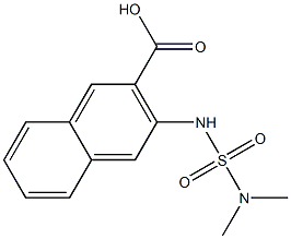 3-[(dimethylsulfamoyl)amino]naphthalene-2-carboxylic acid
