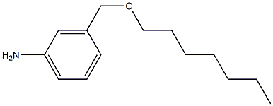 3-[(heptyloxy)methyl]aniline Struktur