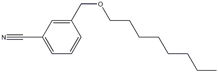 3-[(octyloxy)methyl]benzonitrile Structure