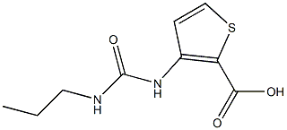  3-[(propylcarbamoyl)amino]thiophene-2-carboxylic acid