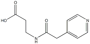 3-[(pyridin-4-ylacetyl)amino]propanoic acid