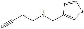 3-[(thiophen-3-ylmethyl)amino]propanenitrile