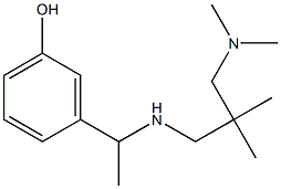 3-[1-({2-[(dimethylamino)methyl]-2-methylpropyl}amino)ethyl]phenol