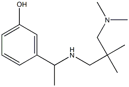 3-[1-({2-[(dimethylamino)methyl]-2-methylpropyl}amino)ethyl]phenol|