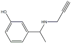 3-[1-(prop-2-yn-1-ylamino)ethyl]phenol