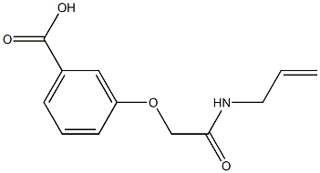  3-[2-(allylamino)-2-oxoethoxy]benzoic acid